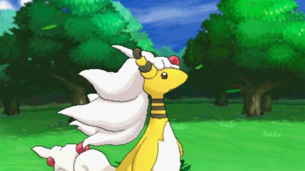 Mega Ampharos in Pokemon X/Y