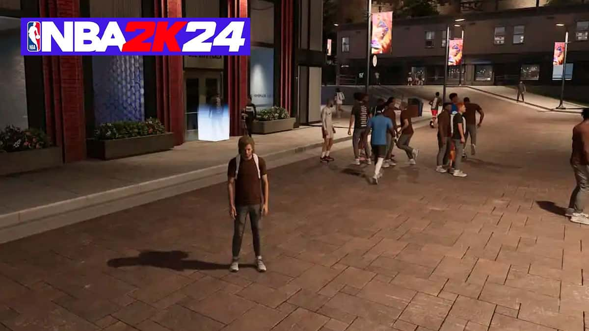 NBA 2K24 MyPlayer character