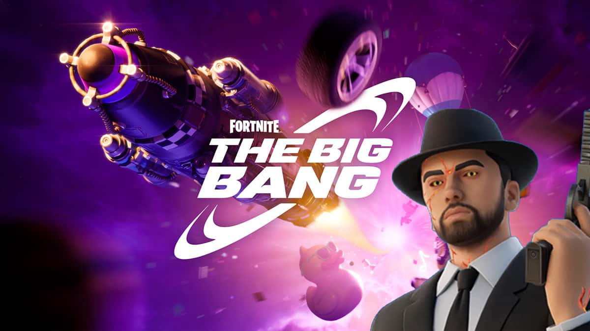 Eminem Marshall Magma skin in Fortnite The Big Bang event