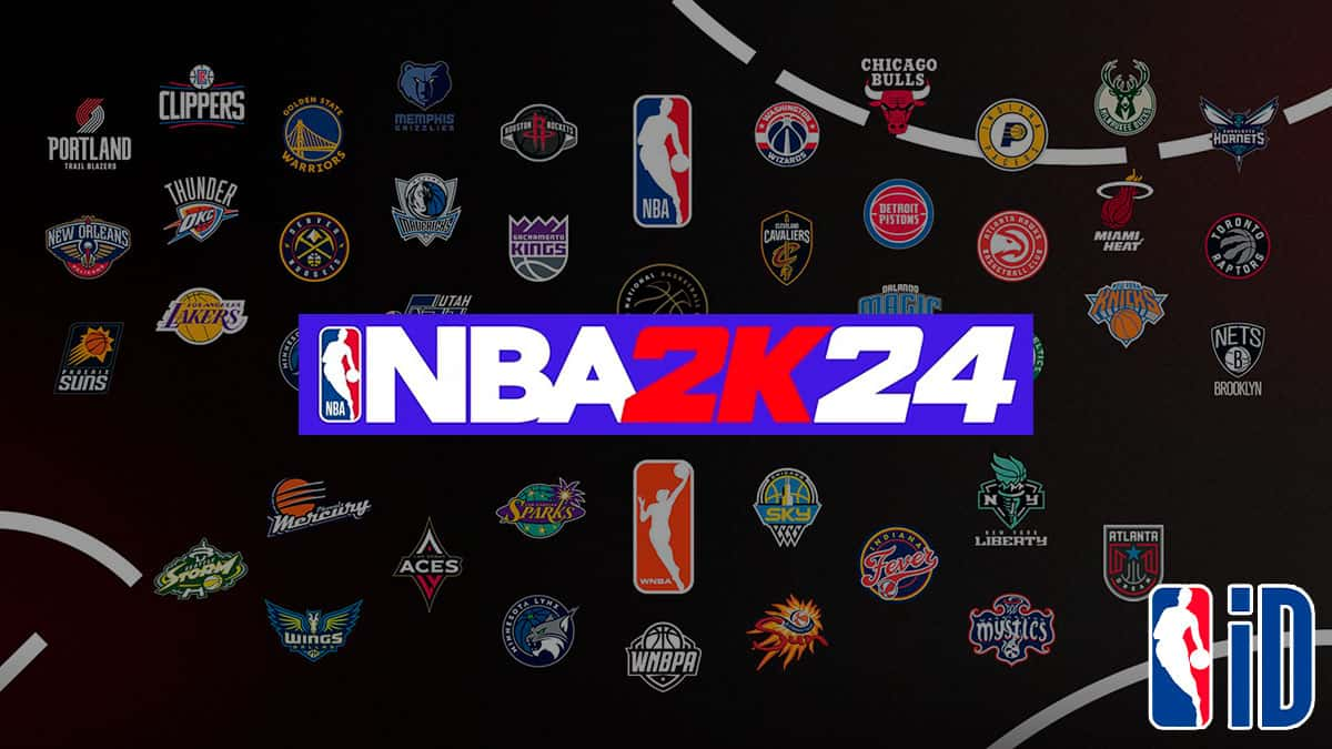 All NBA and WNBA teams NBA 2K24