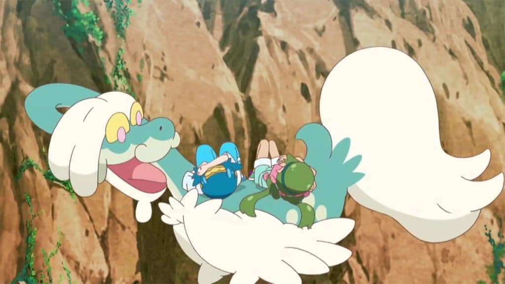 Drampa in the Anime