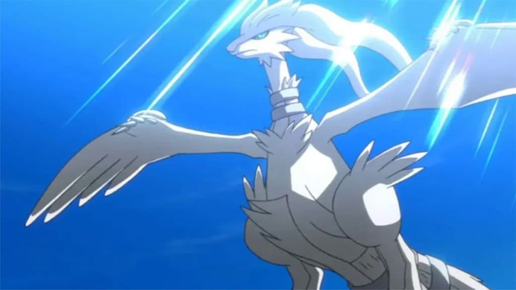 Reshiram in the Pokemon Anime