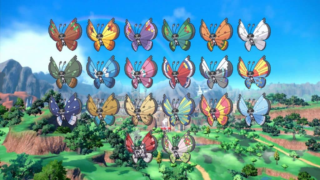 Vivillon Patterns