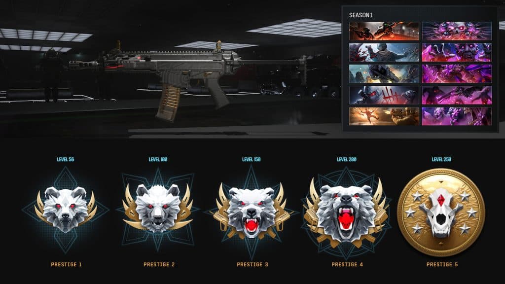 MW3 Season 1 prestige