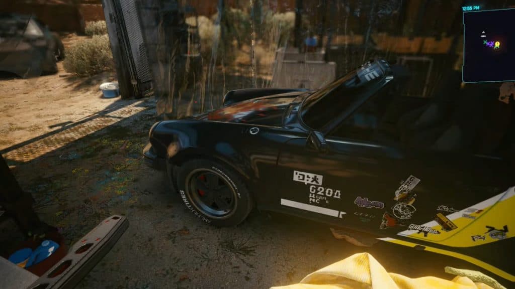 Cyberpunk 2077 Porsche 911 Turbo Cabriolet (930)