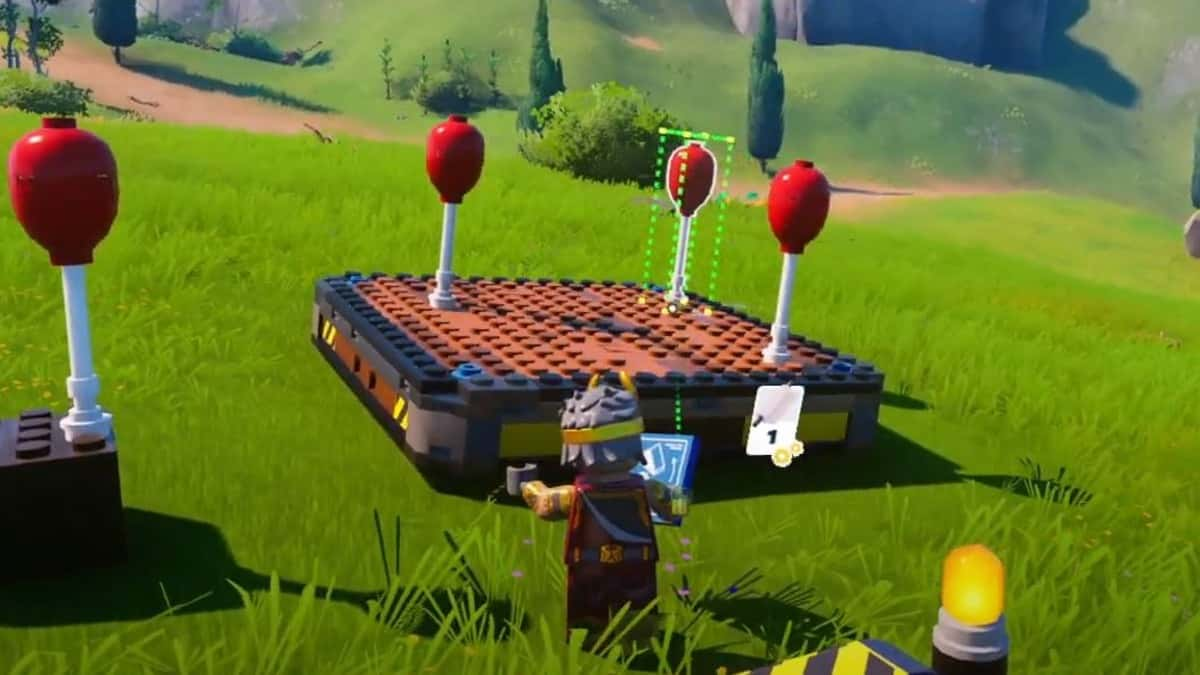 Balloons in LEGO Fortnite