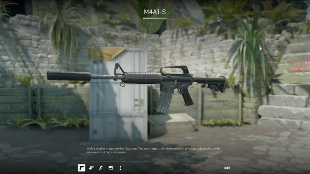 M4A1-S in CS2