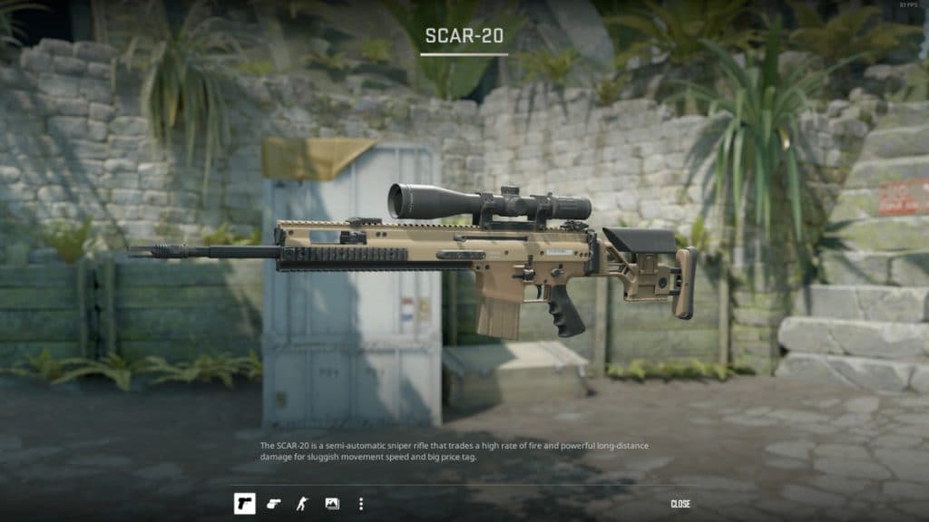 SCAR-20 in CS2