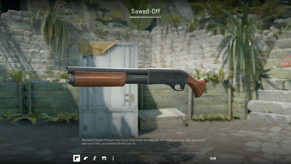 Sawed-Off Shotgun in CS2