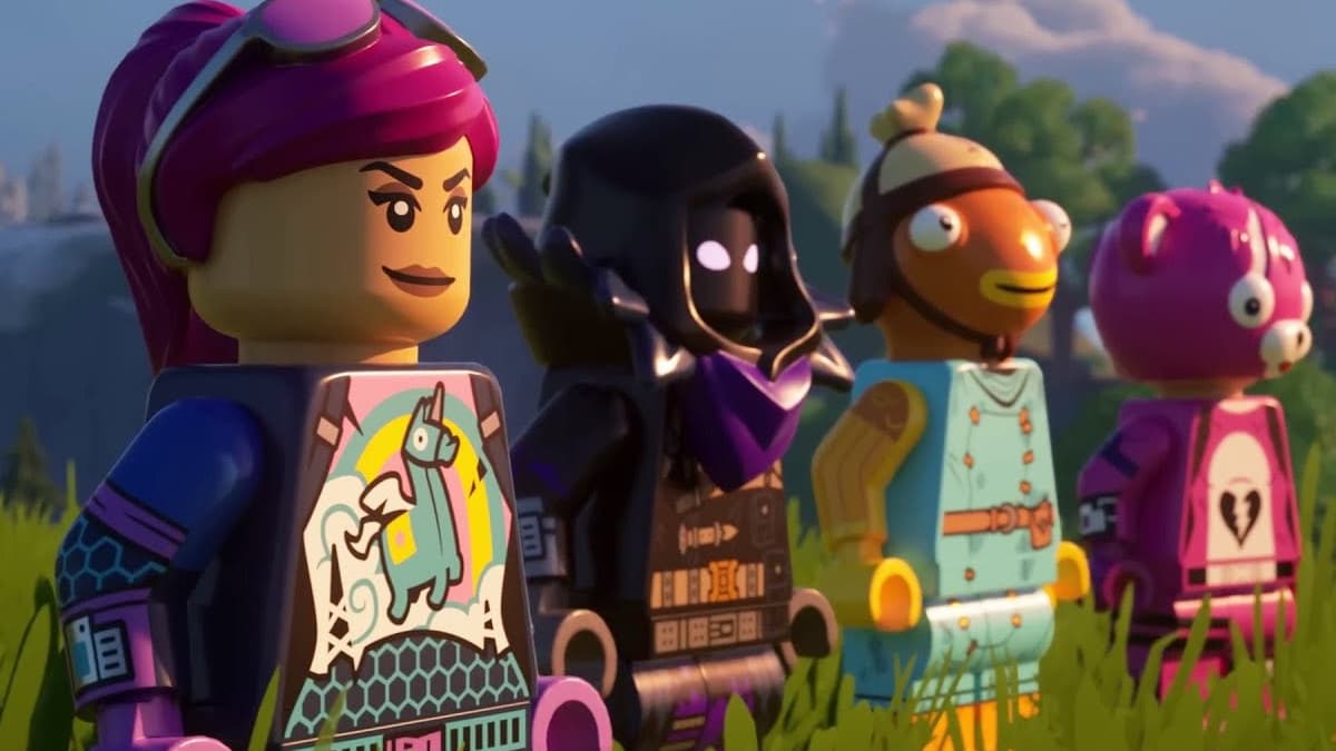 LEGO Fortnite characters