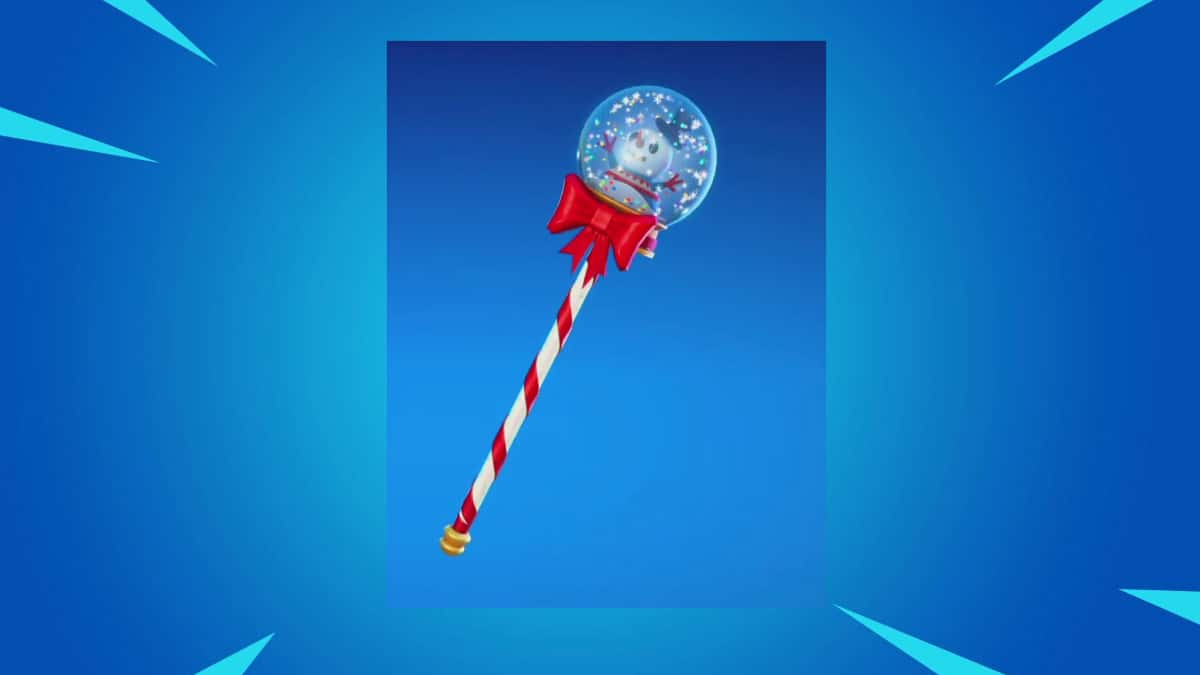 Snowglobe Smasher Pickaxe in Fortnite