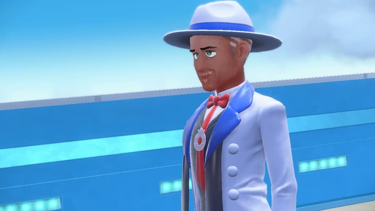 Director Cyrano of the Blueberry Academy in The Indigo Disk Pokemon DLC