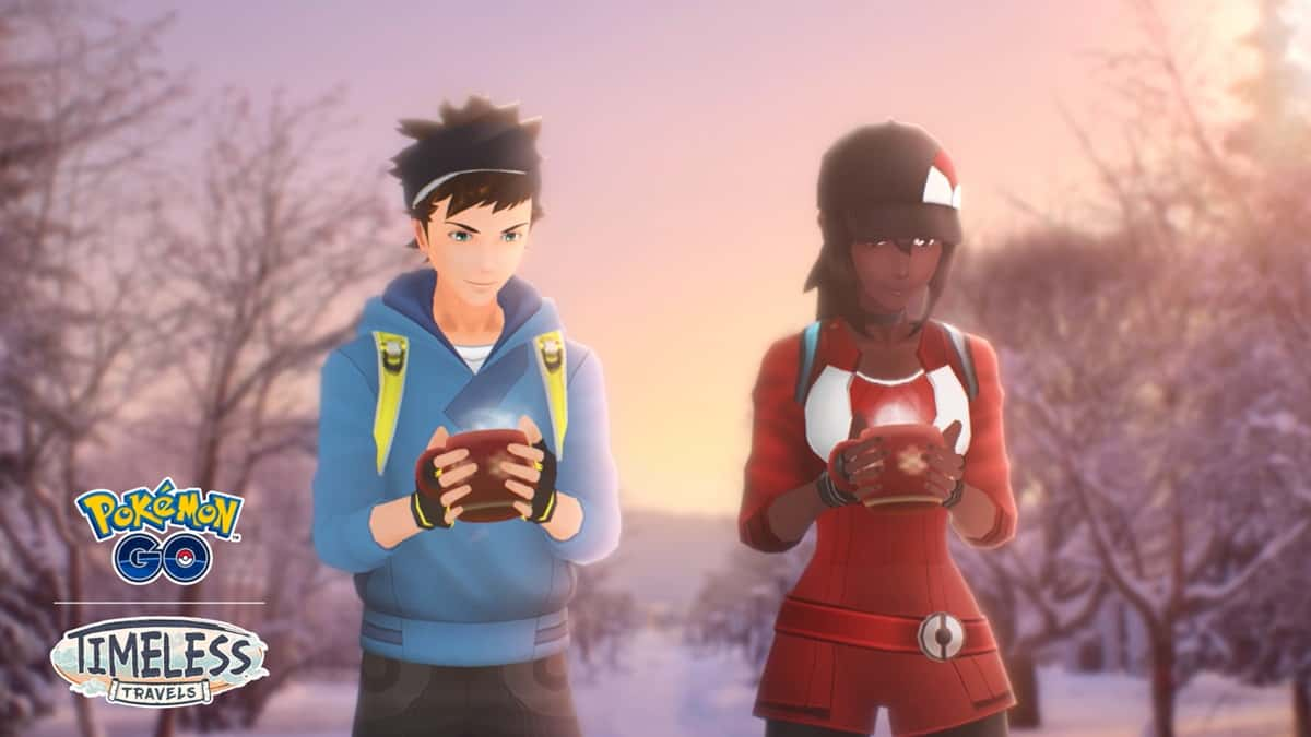 Hot Chocolate Avatar Pose in Pokemon Go