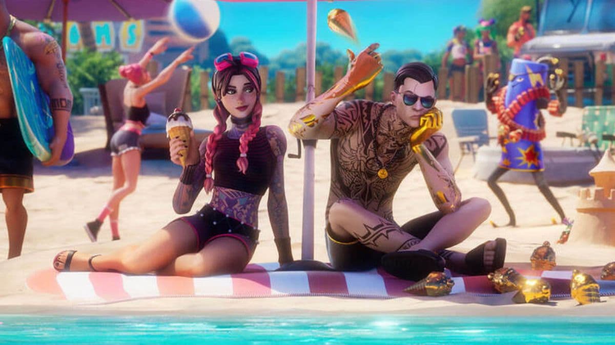 fortnite summer midas and beach jules skins