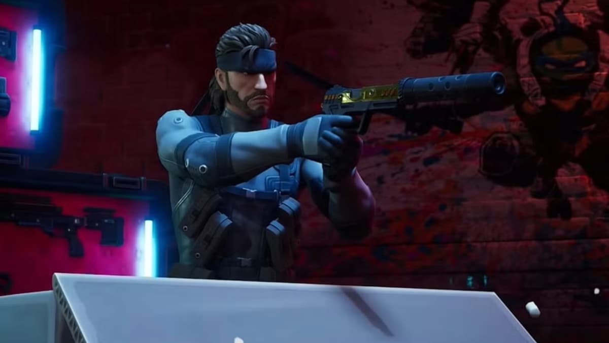 Solid Snake in Fortnite