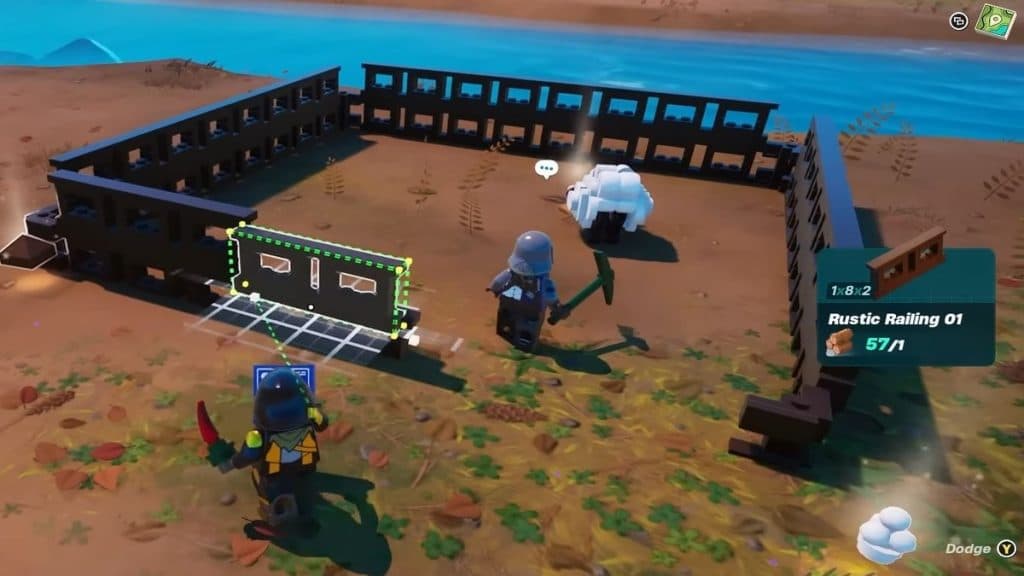 LEGO Fortnite Animal pen