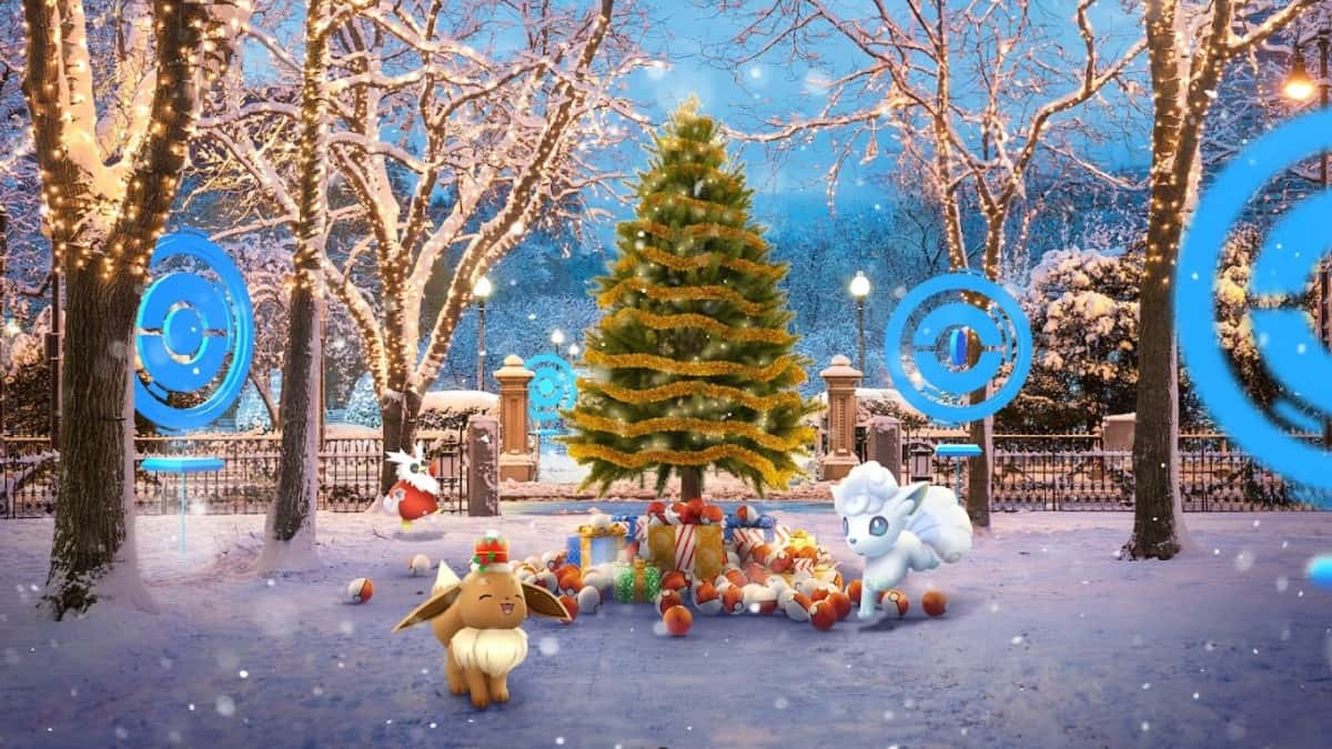 pokemon go christmas species