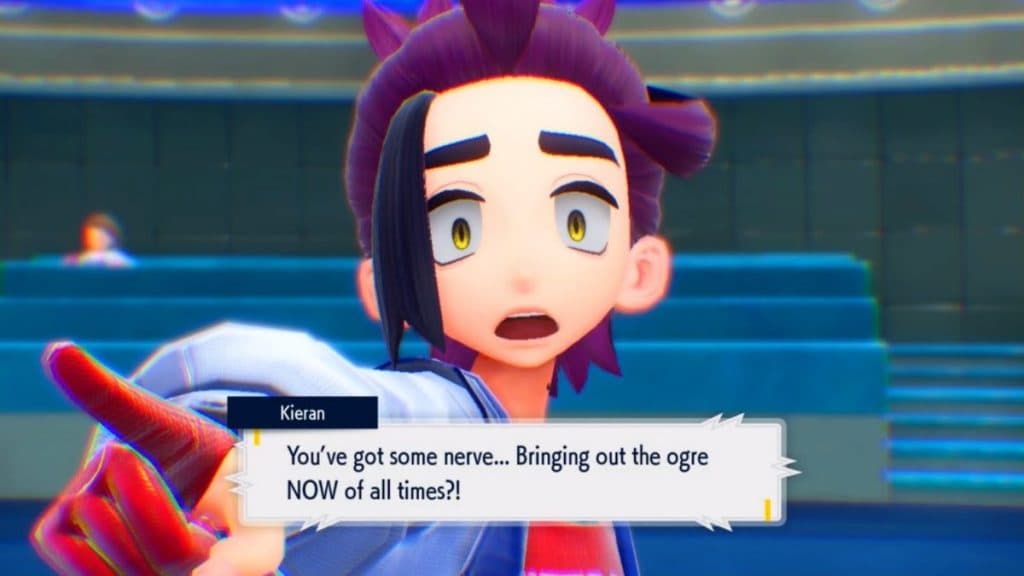 pokemon scarlet and violet indigo disk dlc kieran ogerpon dialogue