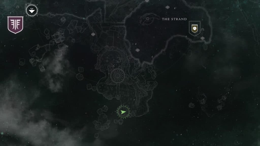 Dreaming City map in Destiny 2