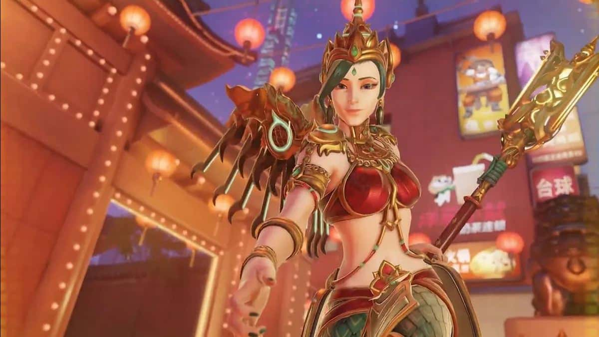 The Overwatch 2 Lunar New Year Mercy skin