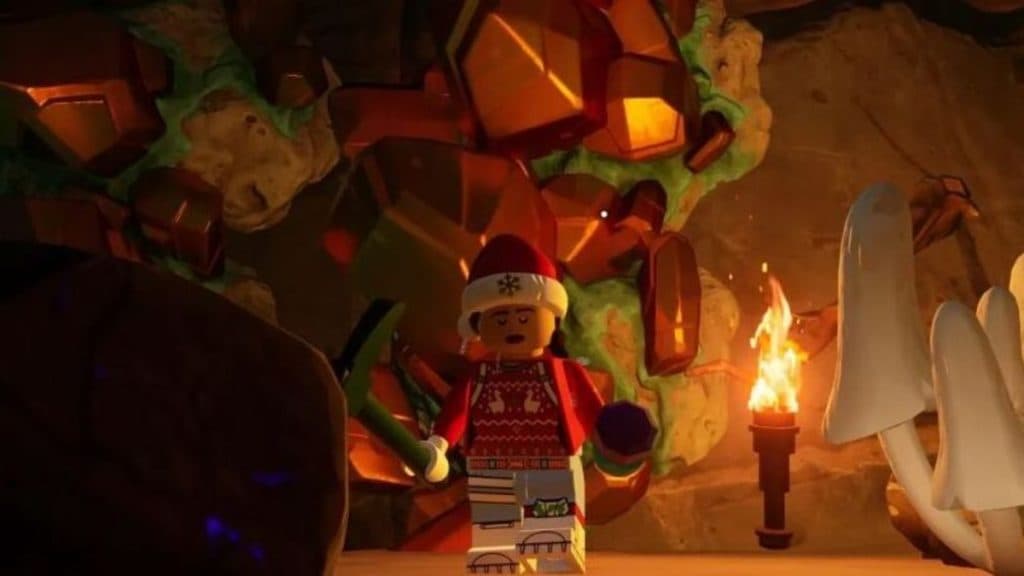 LEGO Fortnite Copper in Lava Cave