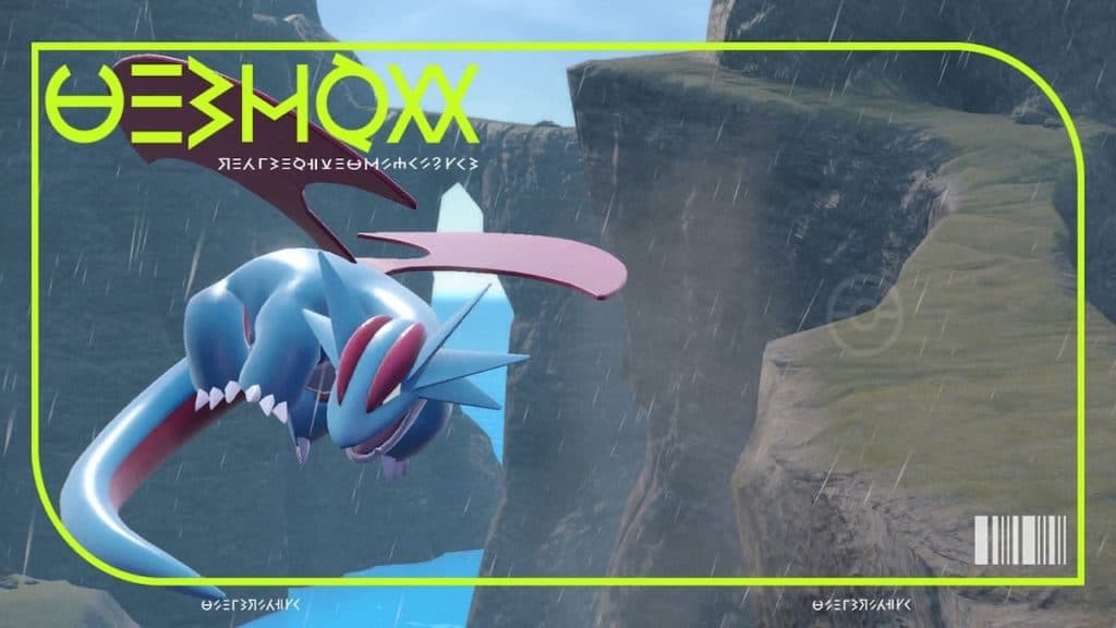 pokemon scarlet and violet dlc pseudo legendary salamence