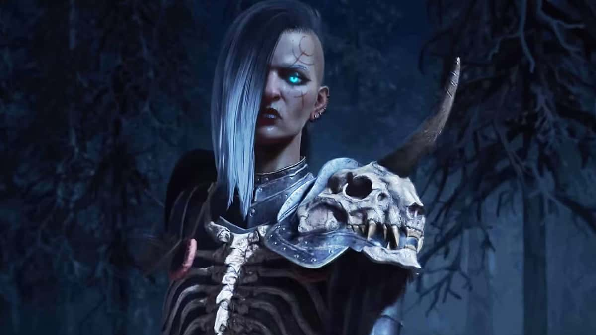 A Necromancer in Diablo 4