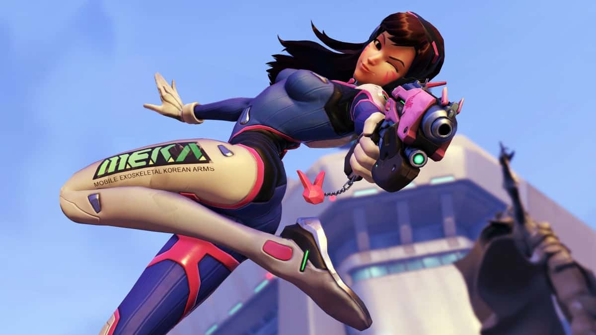 Overwatch classic D.Va skin