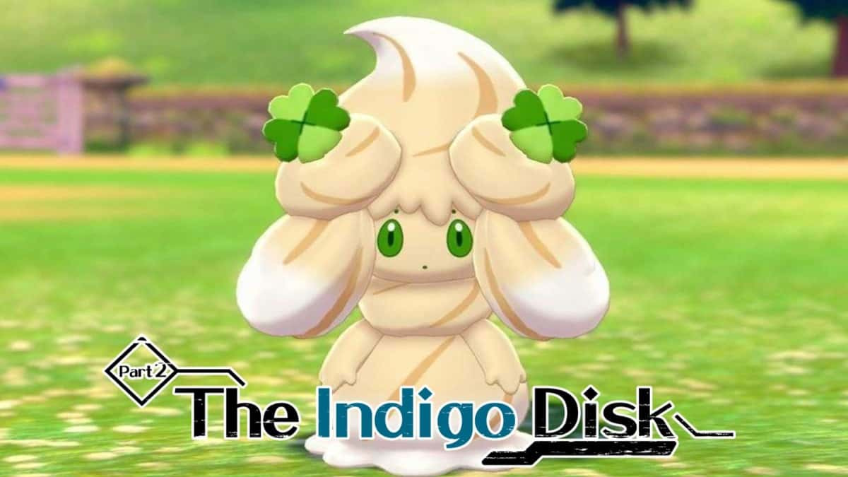 pokemon scarlet and violet indigo disk dlc alcremie