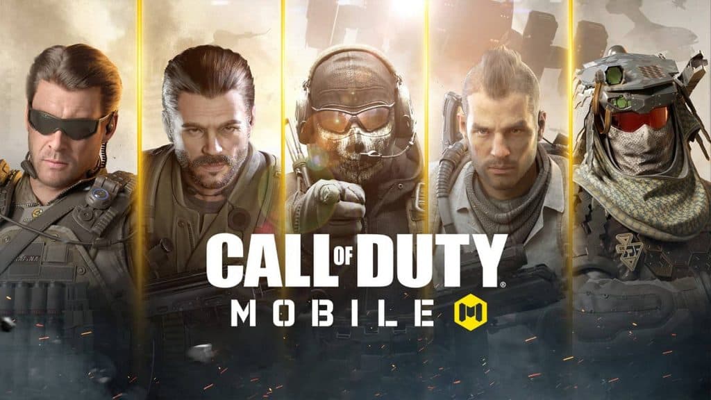 Cod Mobile key art featuring various Operators.