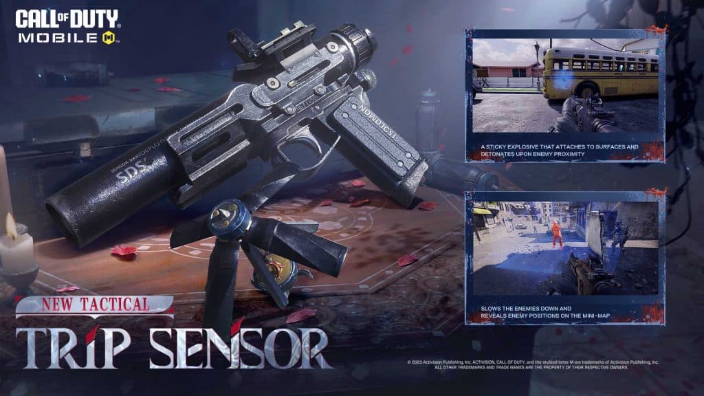 Trip Sensor in Call of Duty Mobile.