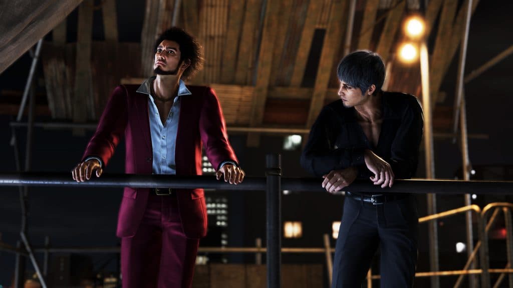 Ichiban and Kiryu in Infinite Wealth.