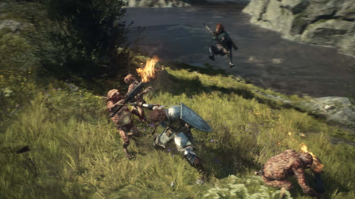 Dragon's Dogma 2 melee combat