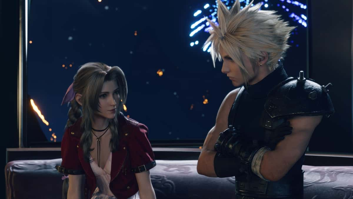 Final Fantasy 7 Rebirth Aerith and Cloud