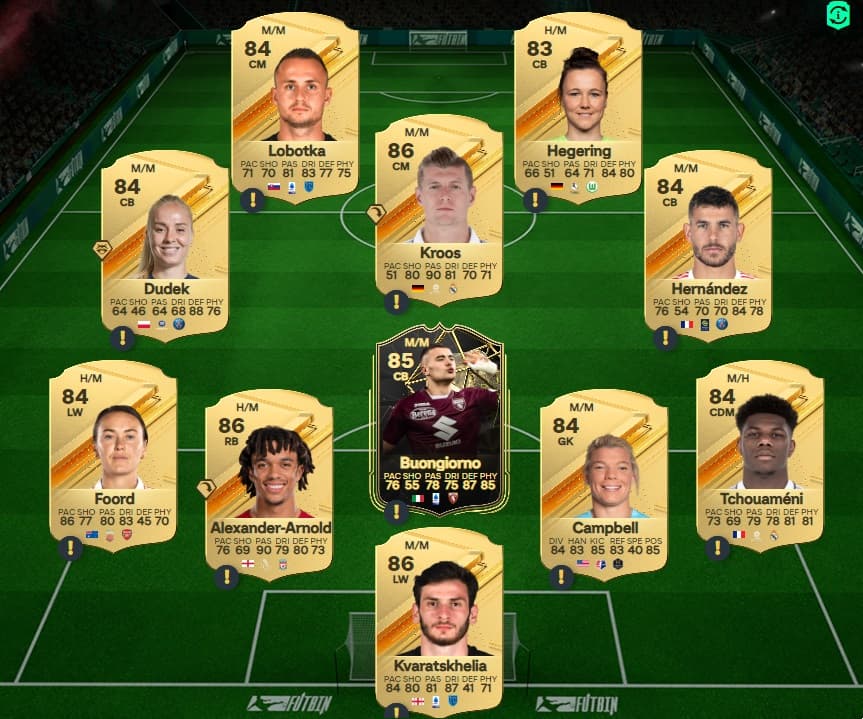 POTM Christian Pulisic 'Top-Form' SBC solution