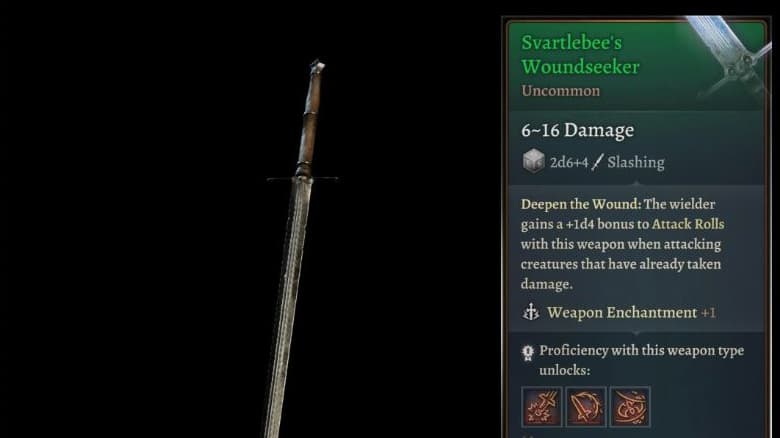 Svartlebee's Woundseeker in Baldur's Gate 3