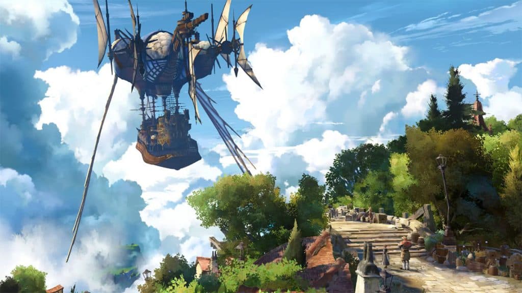 Granblue Fantasy Airship