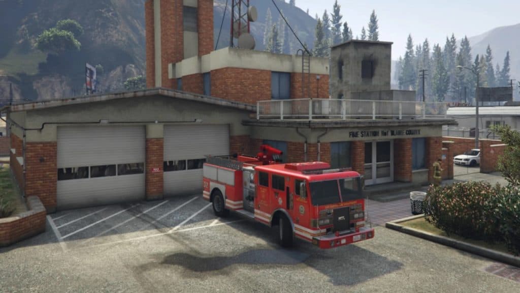 Paleto Bay Fire Station in GTA V