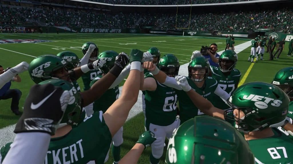 New York Jets squad Madden 24