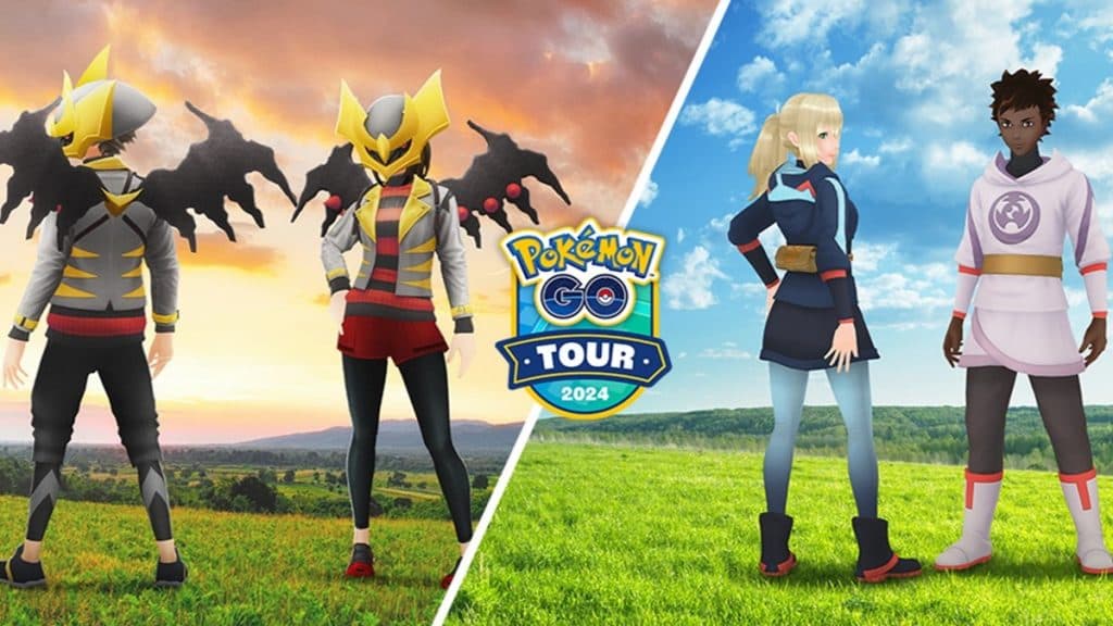 Pokemon Go Road to Sinnoh avatar items