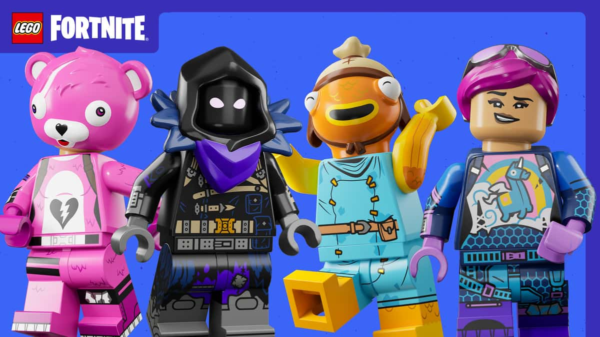 LEGO Fortnite skins.