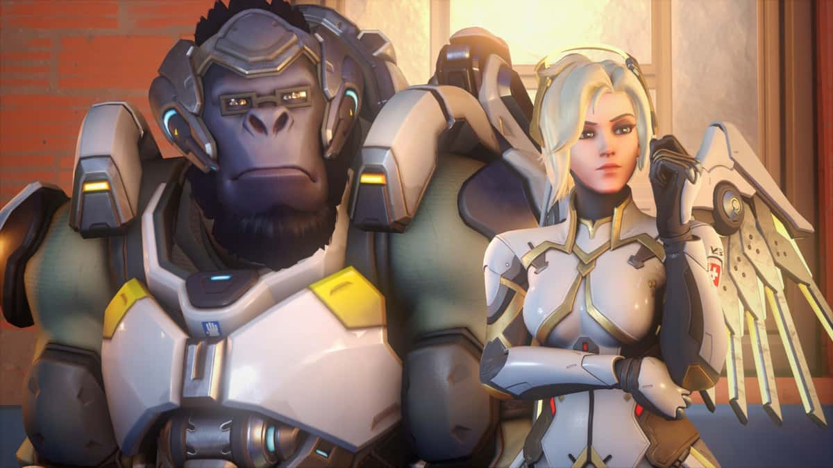 Overwatch 2 Winston and Mercy