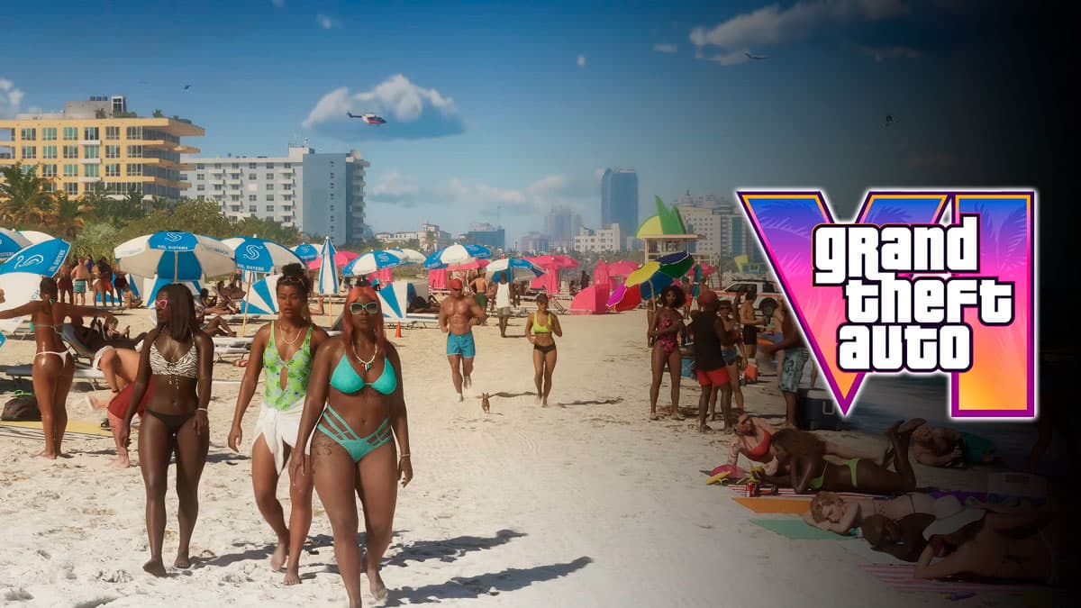 NPCs in GTA 6's Vice City Beach