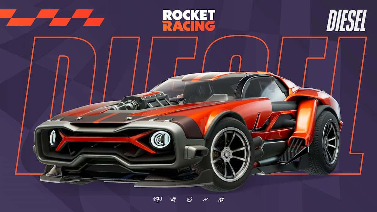 The Diesel in Fortnite Rocket Racing.