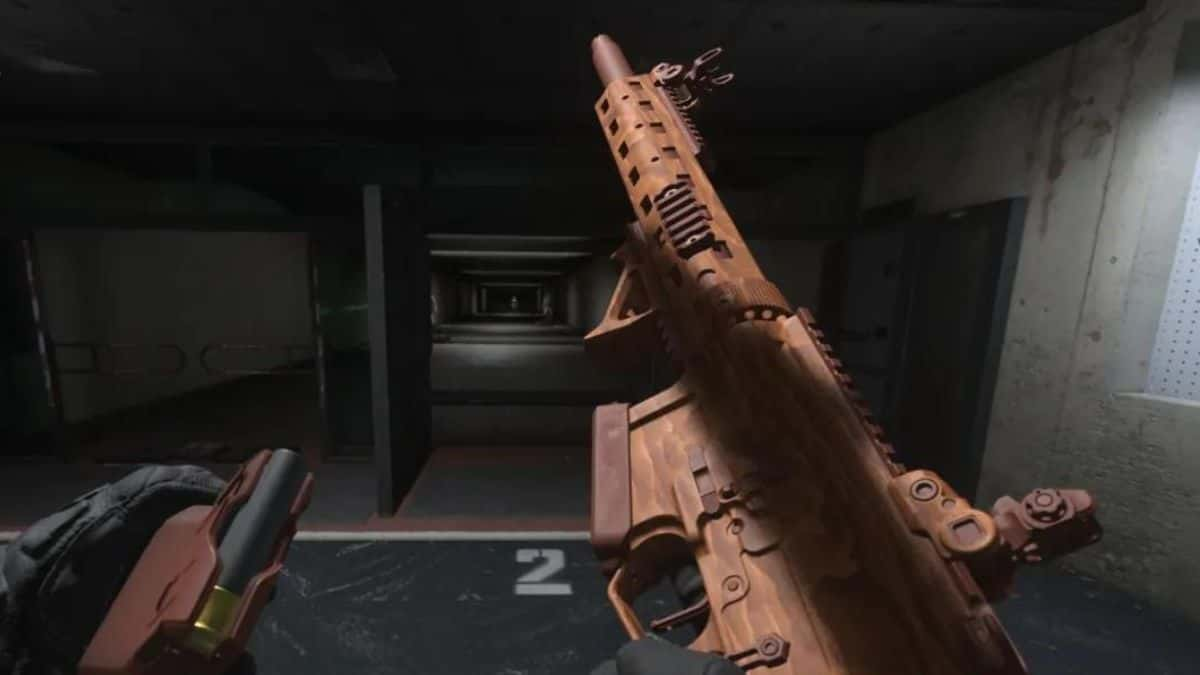 riveter shotgun in mw3 warzone firing range