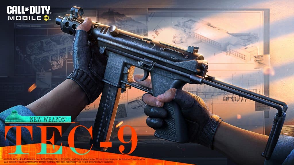 TEC-9 in CoD Mobile.