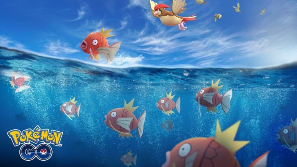 pokemon go gen 1 water-type species magikarp