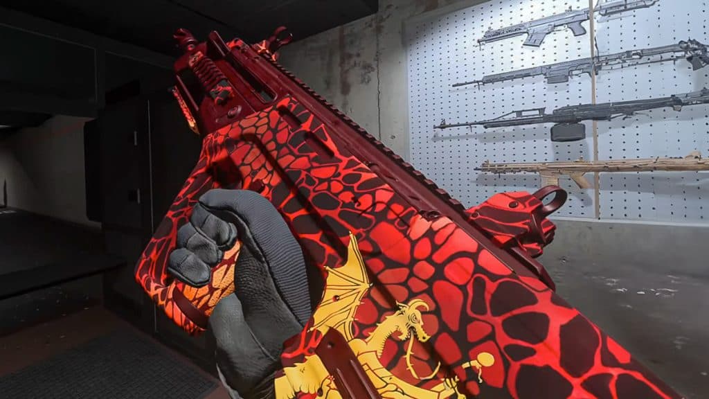 Crimson Wyrm camo Dragon Stirs easter egg Warzone Fortune's Keep