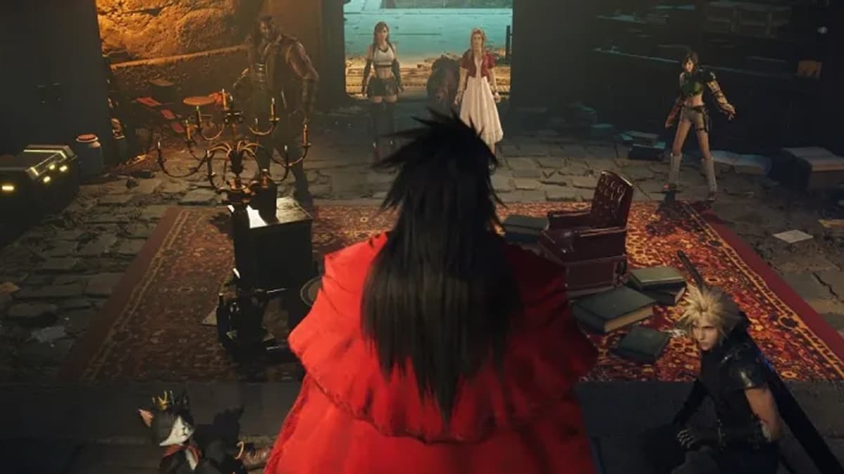 Vincent Valentine in FF7 Rebirth.