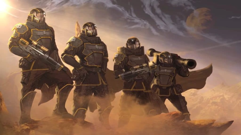 Helldivers 2 team